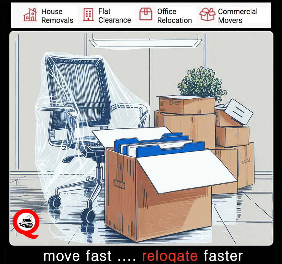 07486 381 446 - 24/7 fully insured and competitively priced small office removals across every London borough.