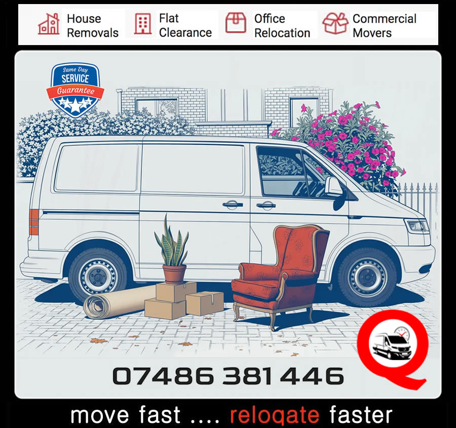 Courier Delivery across London — RELOQATE 24/7 fully insured service